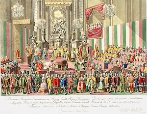 Leopold II. korunovace